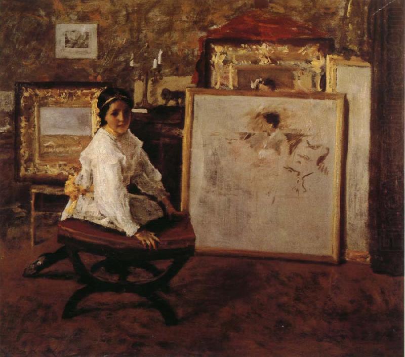 Do you speak with me, William Merritt Chase